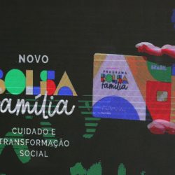 Brasília (DF) - 02-03-2023 Detalhe do novo cartão do Bolsa Familia, durante Cerimônia de lançamento do Novo Bolsa Família, Foto José Cruz/ Agência Brasil.